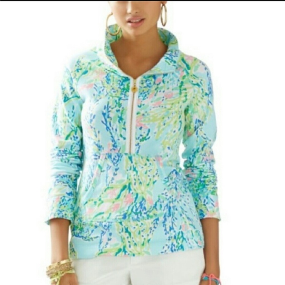Lilly Pulitzer Popover Blue Heaven XS